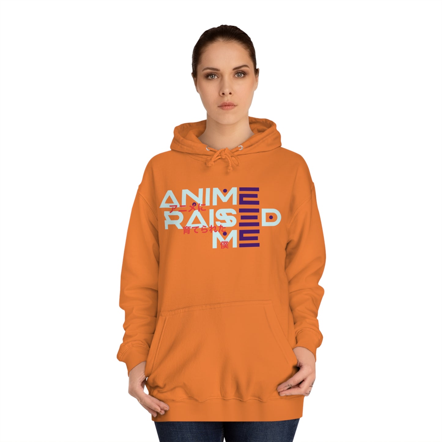 Space Anomaly - Anime Raised Me - Unisex College Hoodie