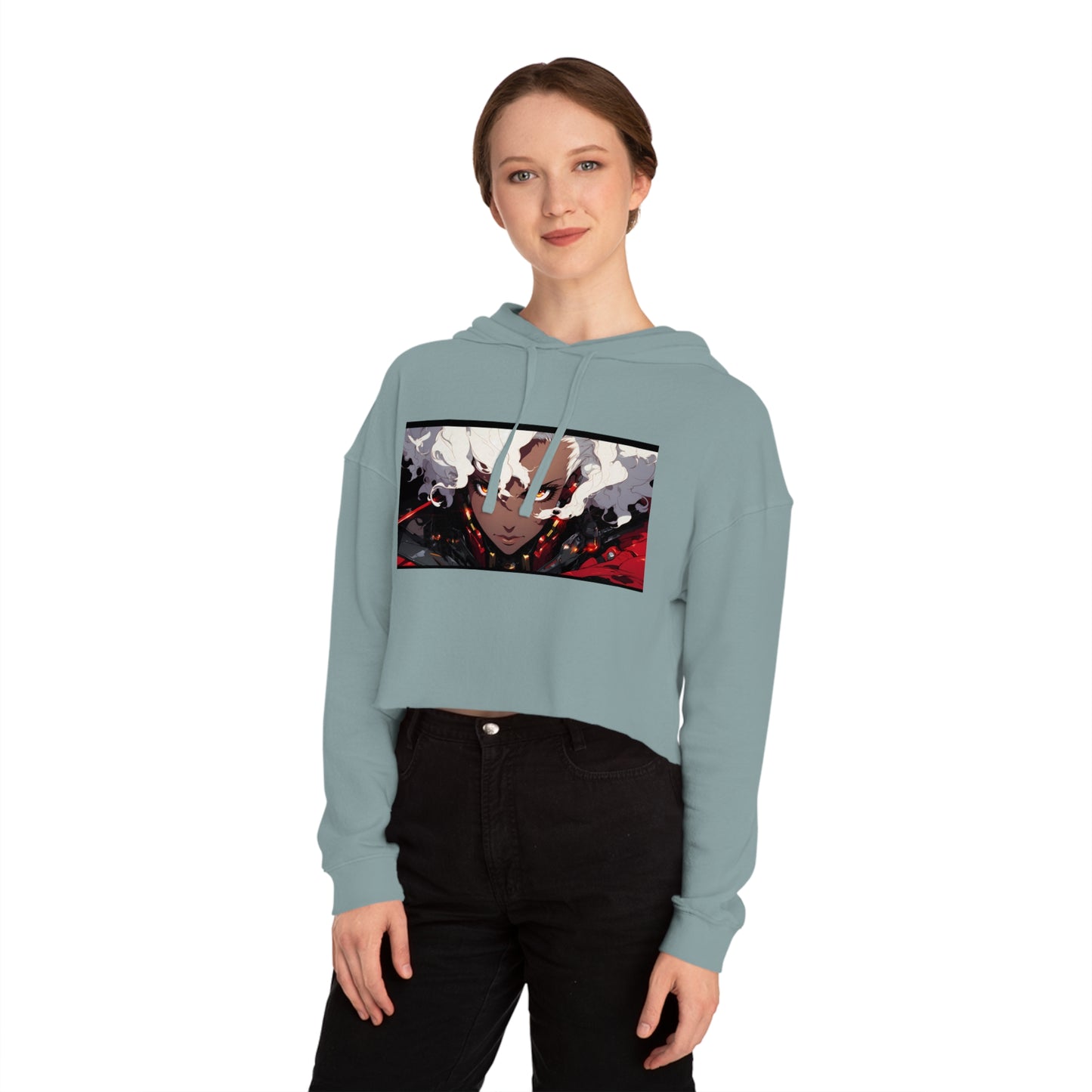 Women’s Cropped Hooded Sweatshirt