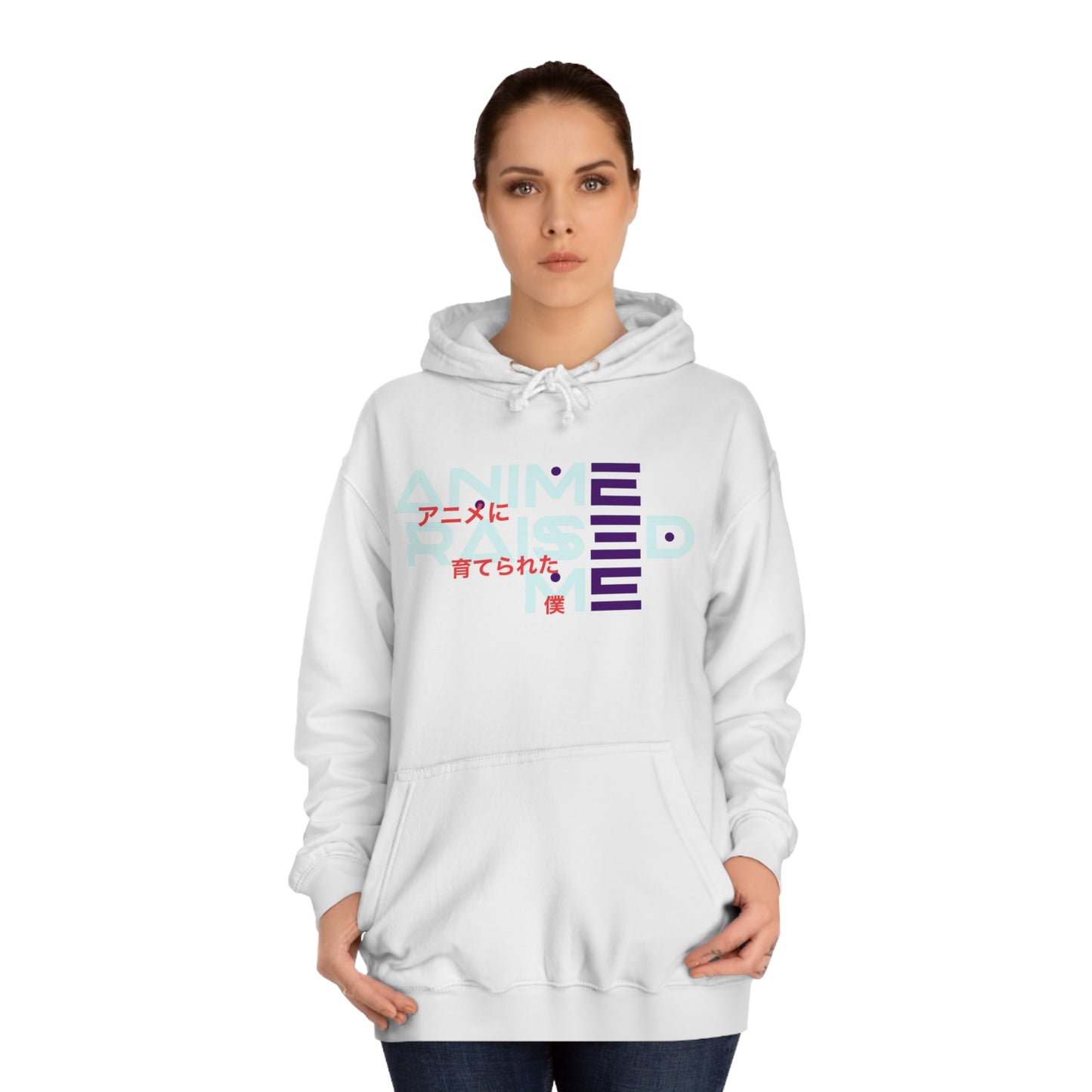 Space Anomaly - Anime Raised Me - Unisex College Hoodie