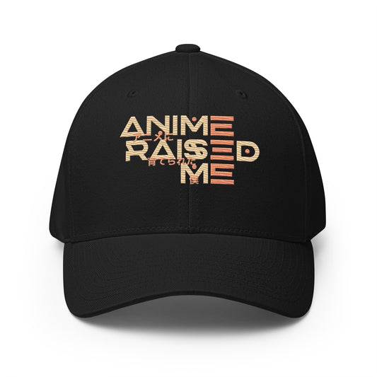 Anime Raised Me Structured Twill Cap