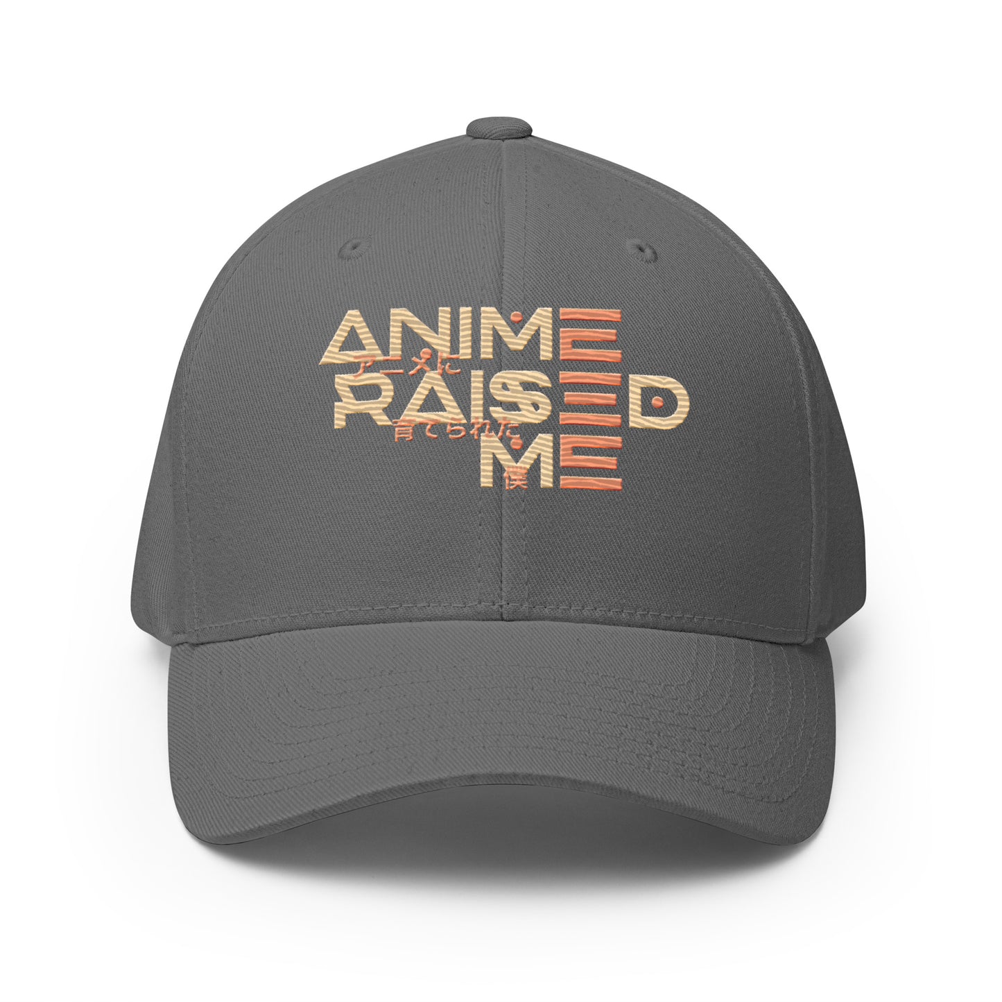 Anime Raised Me Structured Twill Cap