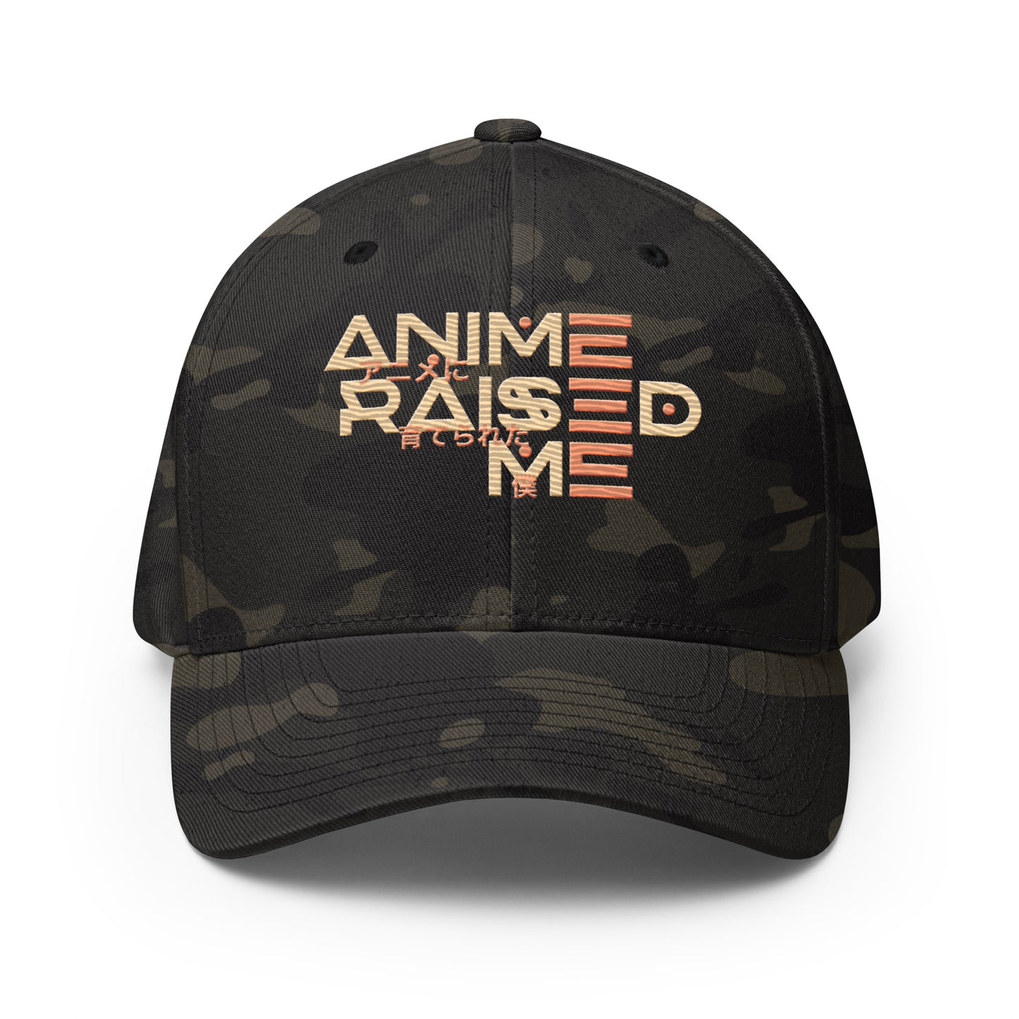 Anime Raised Me Structured Twill Cap