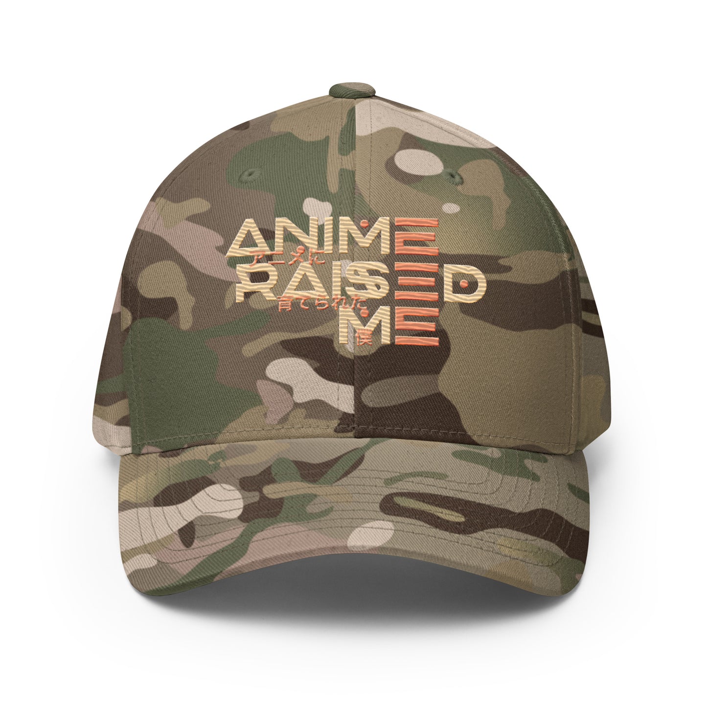 Anime Raised Me Structured Twill Cap