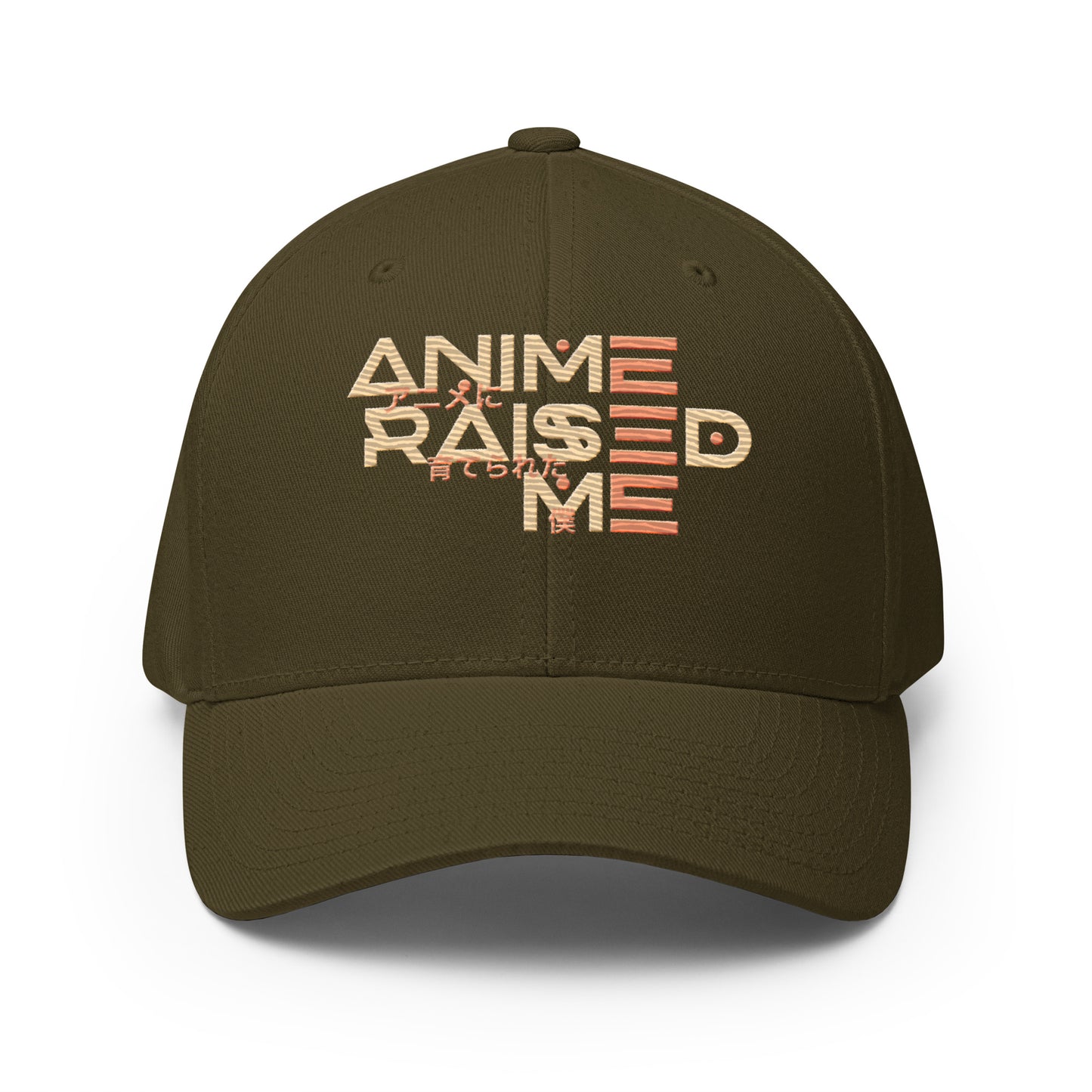 Anime Raised Me Structured Twill Cap