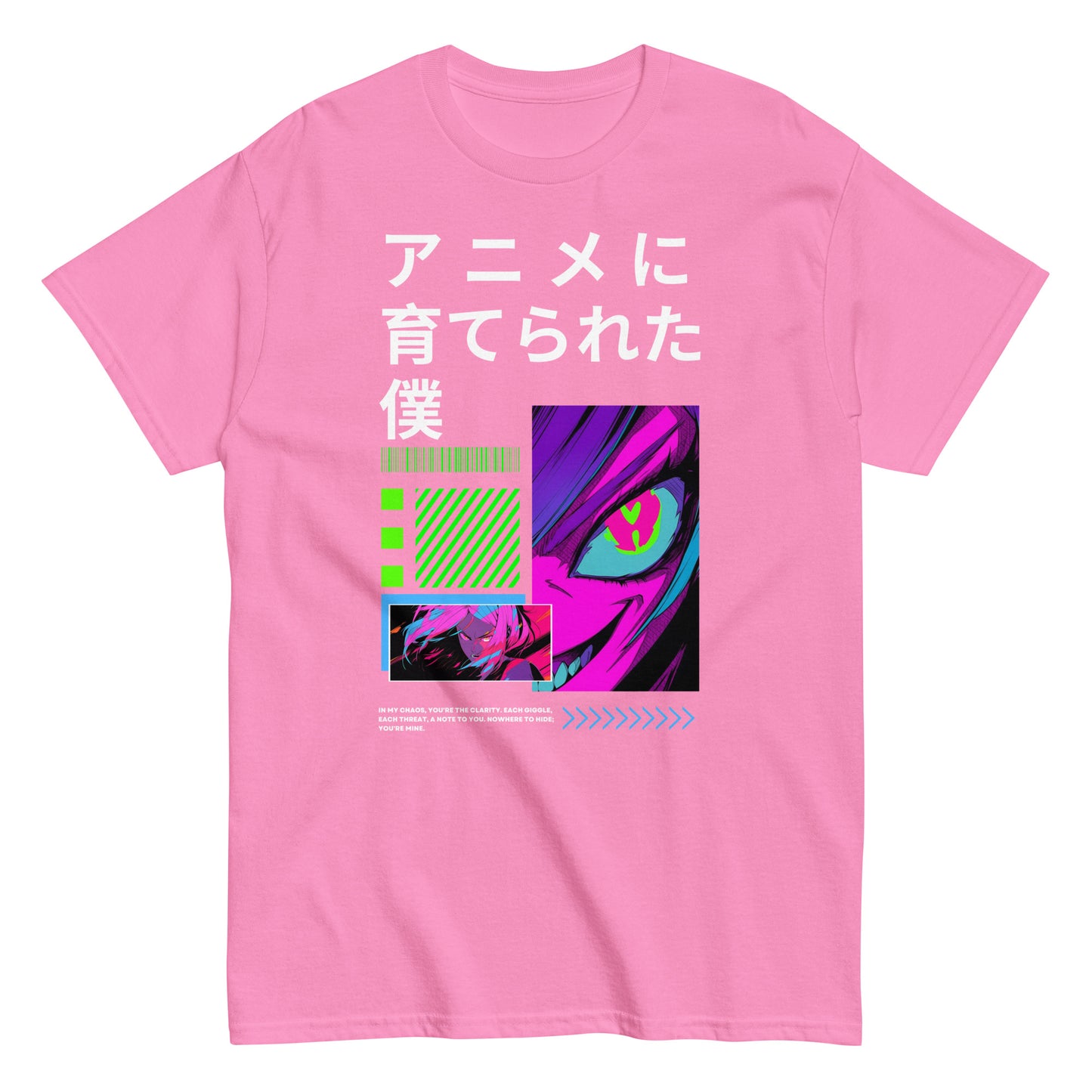 Anime Raised Me Men's classic tee