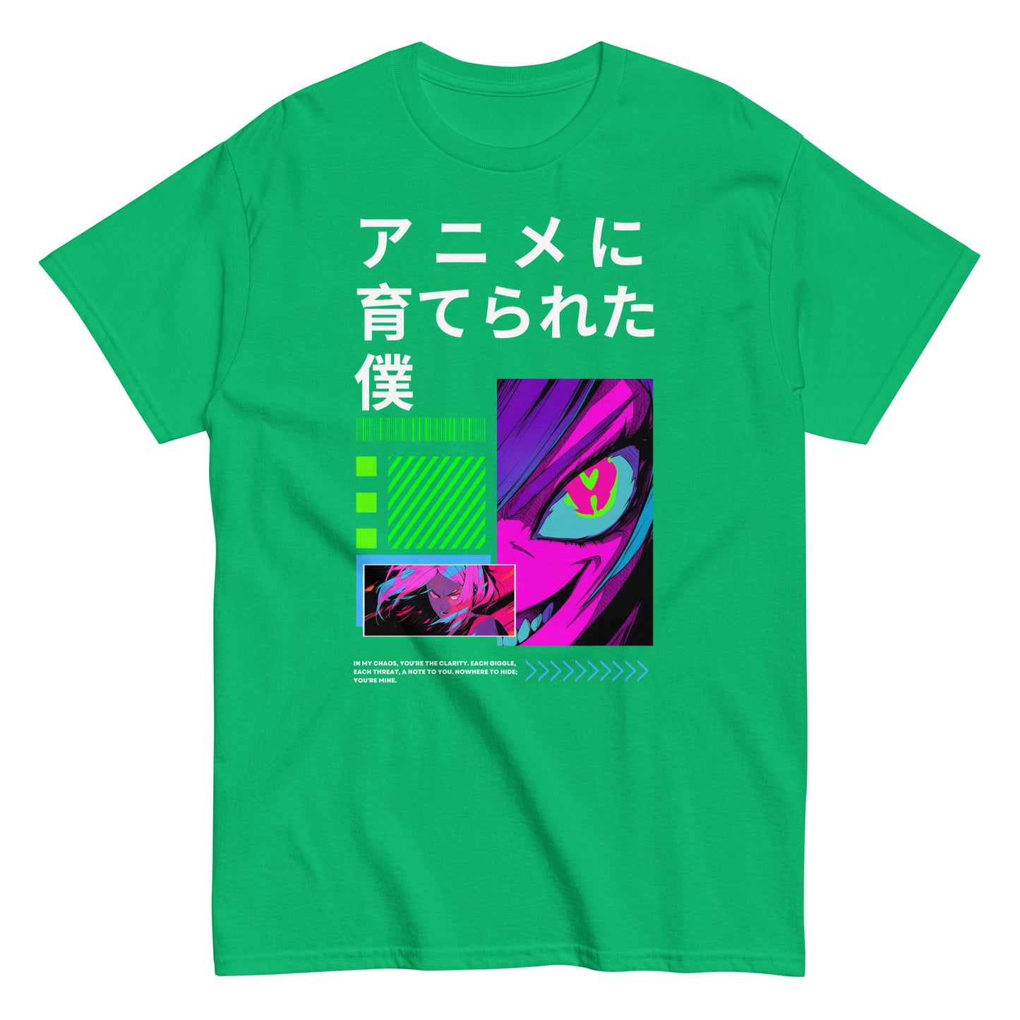 Anime Raised Me Men's classic tee