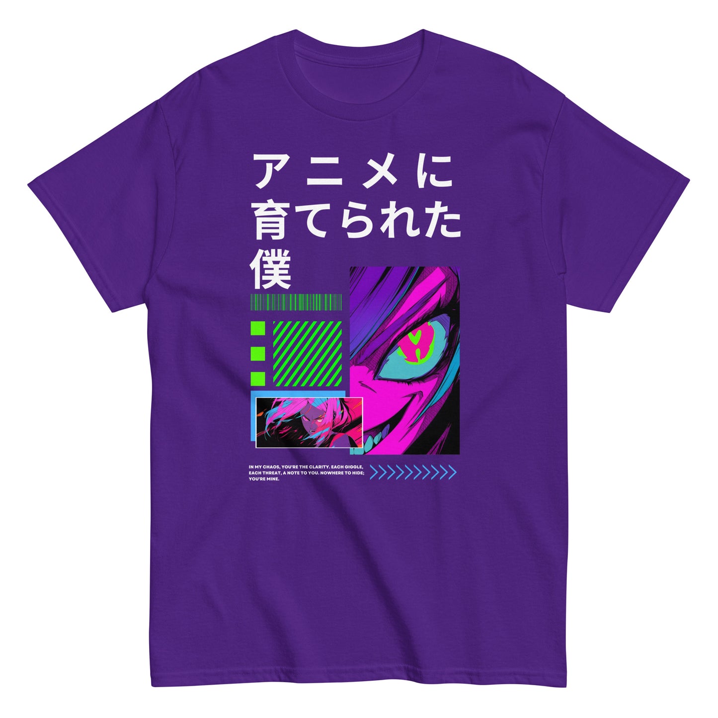 Anime Raised Me Men's classic tee