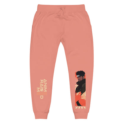 Anime Raised Me Unisex fleece sweatpants