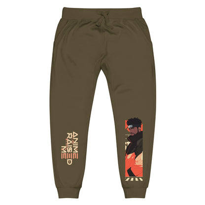 Anime Raised Me Unisex fleece sweatpants