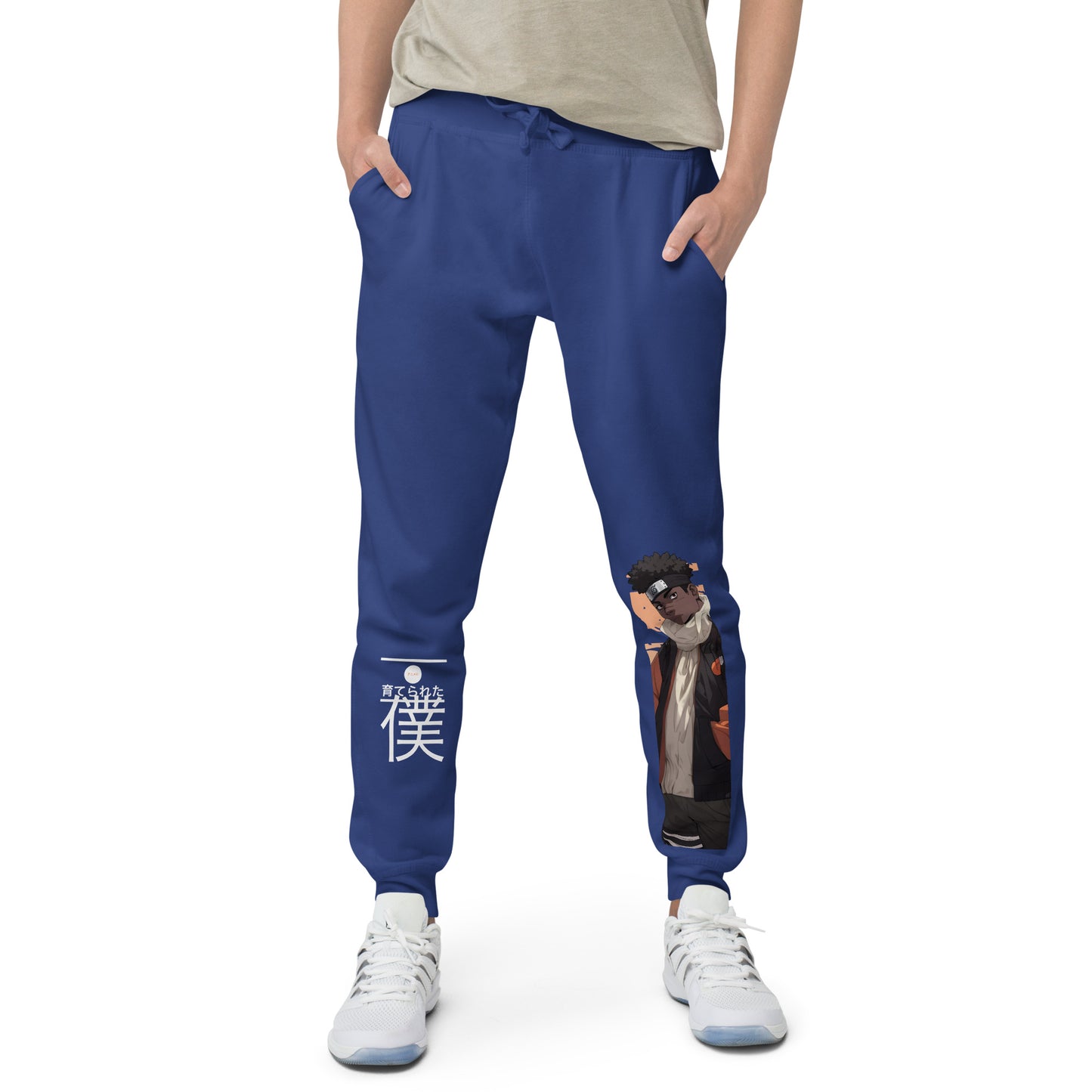 Anime Raised Me Unisex fleece sweatpants