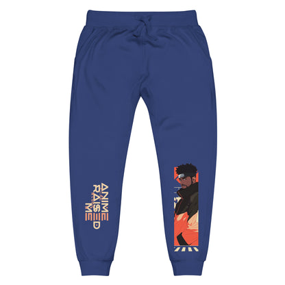 Anime Raised Me Unisex fleece sweatpants