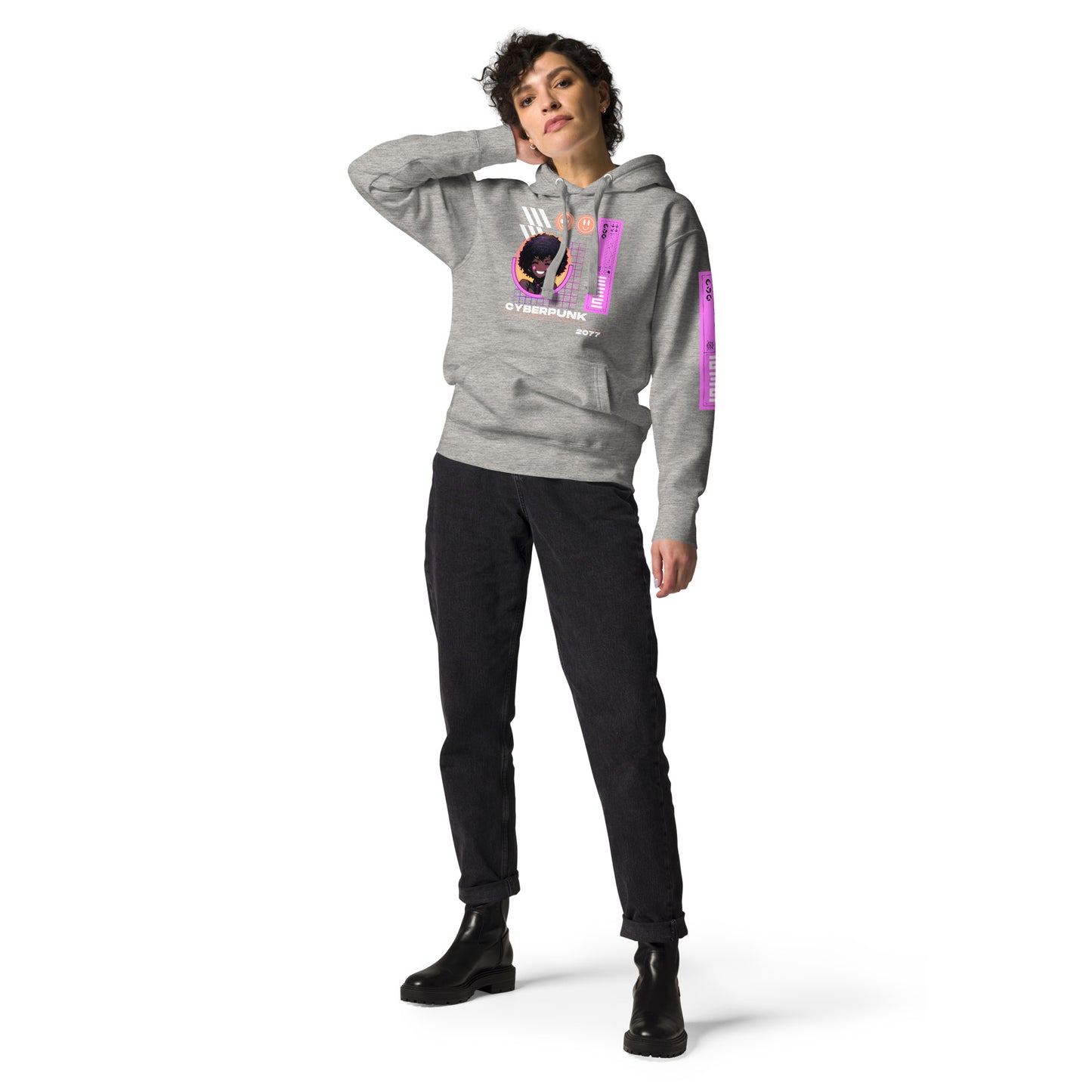 Cyber Grin Portal Unisex Hoodie