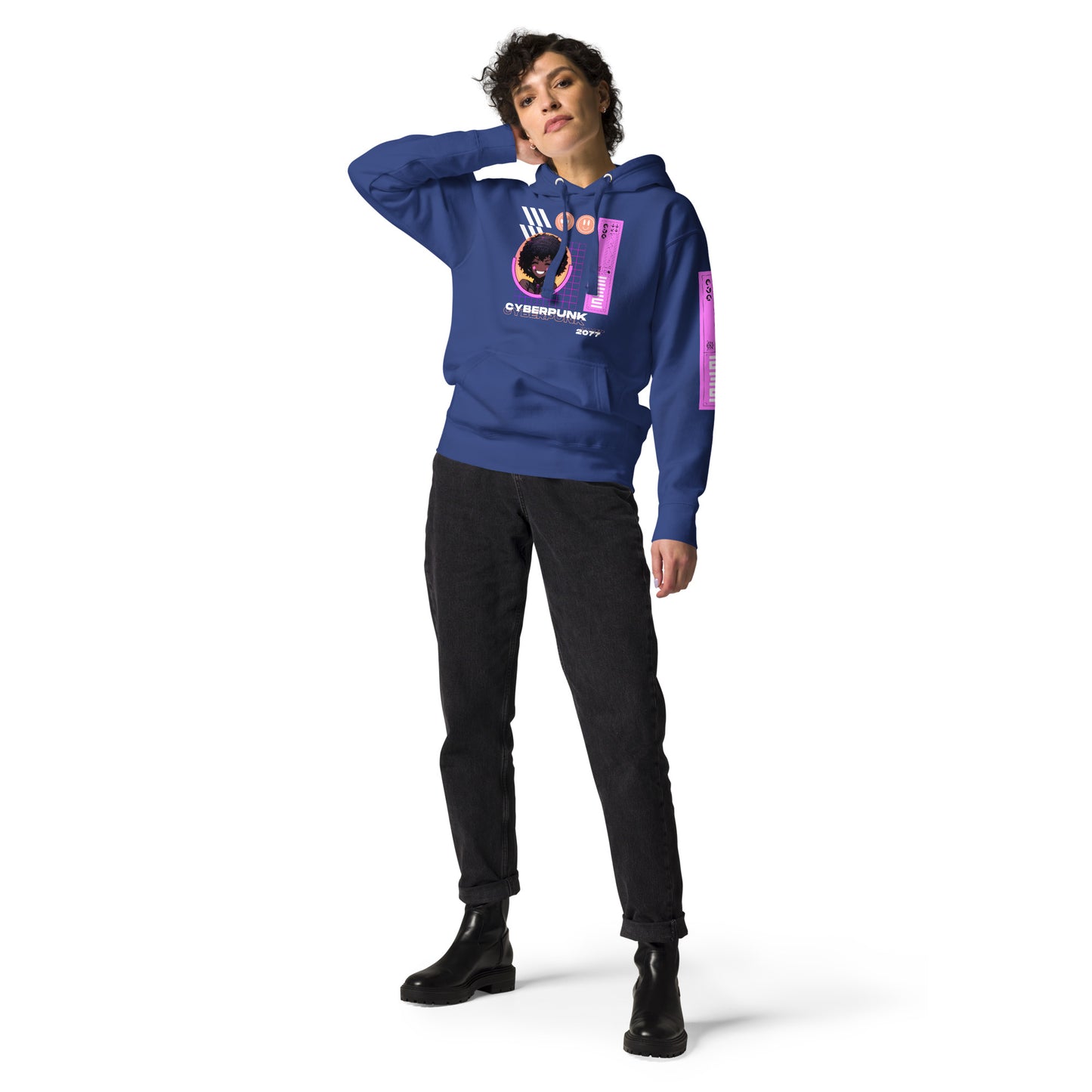 Cyber Grin Portal Unisex Hoodie