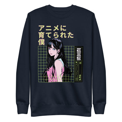 Kawaii Gaze Unisex Premium Sweatshirt